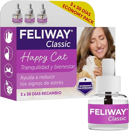 FELIWAY Classic — pack ahorro (difusor + 3 recambios)