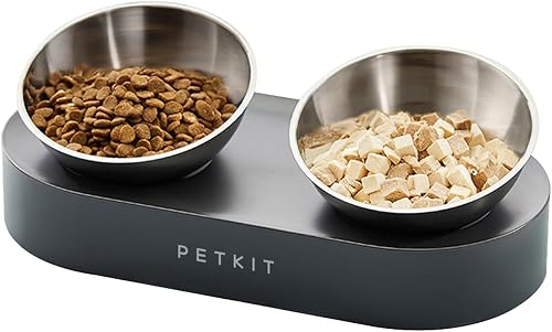 PETKIT CYBERTAIL cuenco elevado inclinado acero