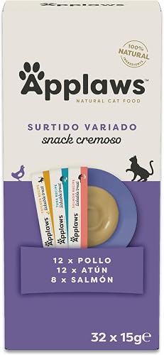 Applaws snack cremoso 100% natural sin cereales — pack variedad