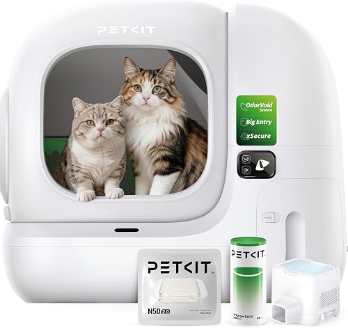 PETKIT PUROBOT MAX 3 — arenero autolimpiable 76L